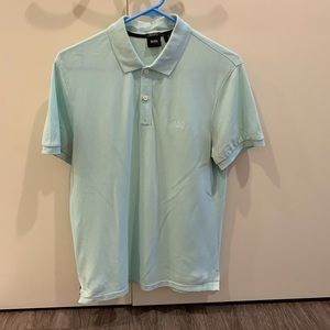 Hugo boss polo - slim fit, mint, size s, pique